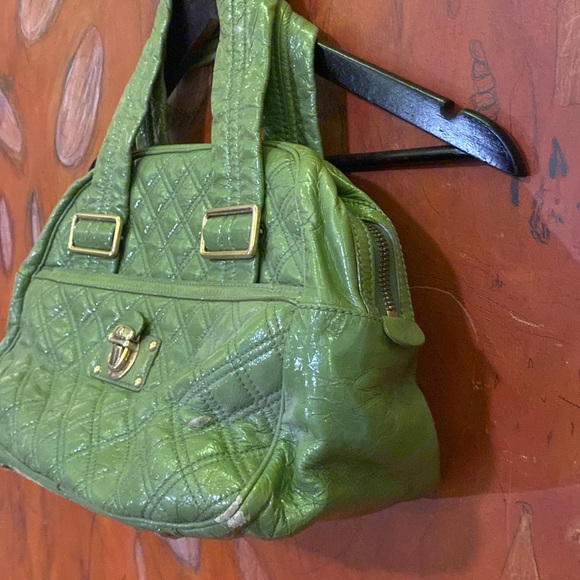 Marc Jacobs Collection patent leather green bag - Picture 5 of 8